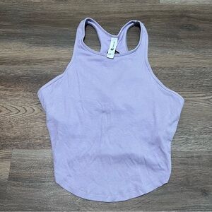 All In Motion Lavender Women's Tank Top Size Medium Cropped